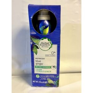 NEW Herbal Essences Blue Ginger Conditioner Refresh In The Shower Foam 6 oz NIB